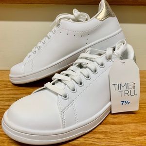 NEW white sneakers - Time and Tru